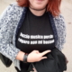 shirt faccio musica perchè cagare non mi bastava